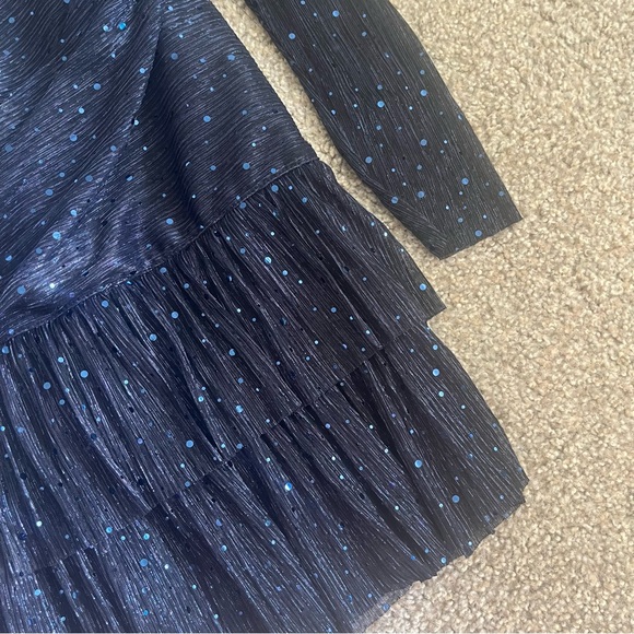 NWT Sabina Musayev Sunrise Dress in Navy - Picture 5 of 8